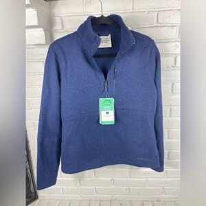 Marmot Women’s Drop Line Half-Zip Fleece Pullover, Arctic Navy, Medium